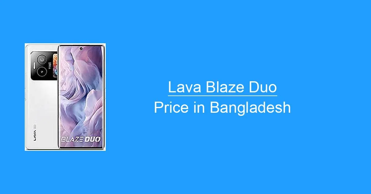 Lava Blaze Duo Photo